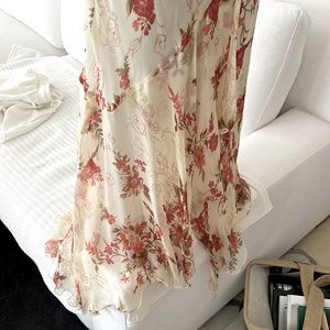 Long spring floral dress